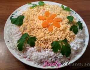Рецепты салатов с консервированным тунцом с фото
